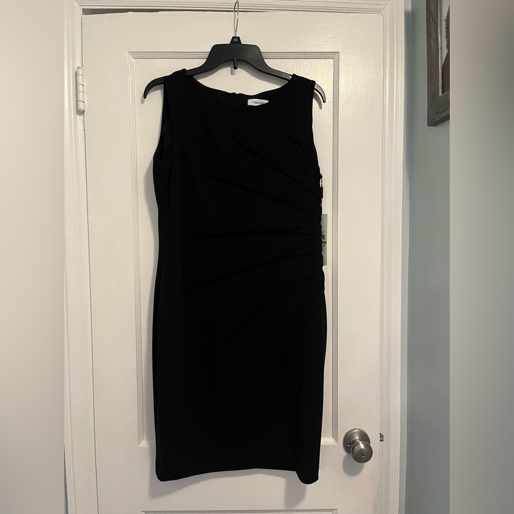 Elegant Black Sleeveless Dress
